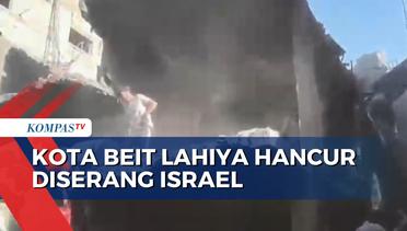 Serangan Udara Israel Hancurkan Kota Beit Lahiya, Jalur Gaza Utara