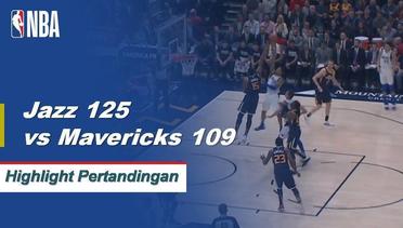NBA I Cuplikan Pertandingan : Jazz 125 vs Mavericks 109