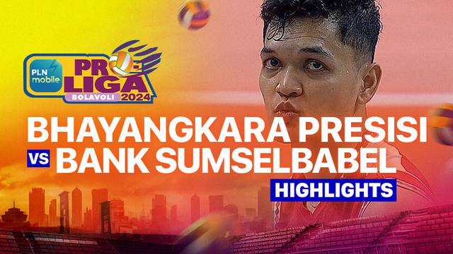 Putra: Jakarta Bhayangkara Presisi vs Palembang Bank SumselBabel - Highlights | PLN Mobile Proliga 2025
