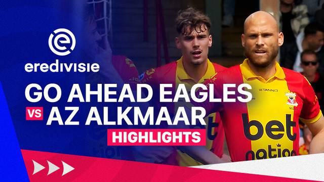 Go Ahead Eagles vs AZ Alkmaar - Highlights | Eredivisie 24/25