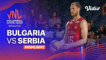 Match Highlights | Bulgaria vs Serbia | Men's Volleyball Nations League 2023