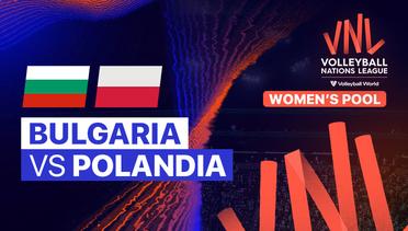 Full Match | Bulgaria vs Polandia | Women’s Volleyball Nations League 2023