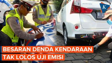 Polisi Bakal Tilang Kendaraan Tak Lolos Uji Emisi Mulai Sabtu