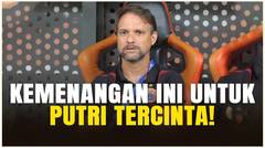 Bikin Terharu, Mauricio Souza Dedikasikan Kemenangan Telak Persija untuk Putri Tercintanya