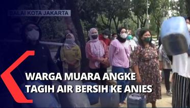 Krisis Air Bersih, Warga Muara Angke Demo Gubernur Anies Baswedan