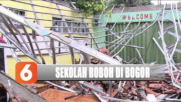 Mendikbud Nadiem Makariem Sambangi Sekolah Roboh di Bogor
