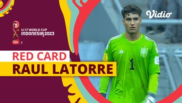 Kartu Merah: Raul Latorre (Spain) | Spain vs Germany | FIFA U-17 World Cup Indonesia 2023