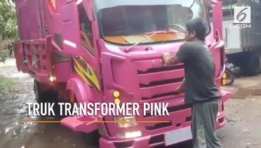 Unyu, Truk Transformer Warna Pink
