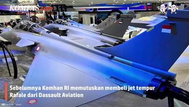 Prabowo Hadiri Paris Air Show 2023, Miniatur Jet Tempur Rafale Berbendera Indonesia Ikut Dipajang