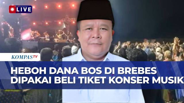 Heboh Dana BOS Dipakai Beli Tiket Konser di Brebes, Kepala Disdikpora Buka Suara | SAPA MALAM