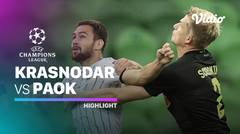 Highlight - Krasnodar vs PAOK I UEFA Champions League 2020/2021