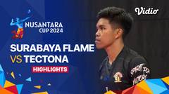 Putra: Surabaya Flame (Surabaya) vs Tectona (Bandung) - Highlights | Nusantara Cup 2024