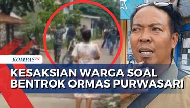 Video Amatir Rekam Detik-Detik Bentrok Ormas di Karawang, 3 Orang Jadi Korban!