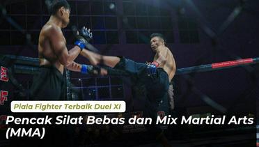 Duel XI Pencak Silat Bebas dan MMA Bandung Fighting Club