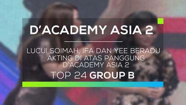 Lucu! Soimah, Ifa dan Yee Beradu Akting di Atas Panggung D'Academy Asia 2