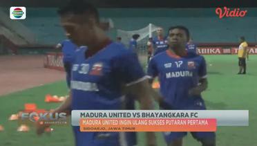 Persiapan Madura United Jelang Laga TSC 2016 - Fokus Sore