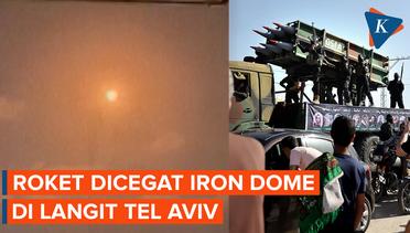 Lagi-lagi, Rudal dari Gaza Dicegat Iron Dome Milik Israel