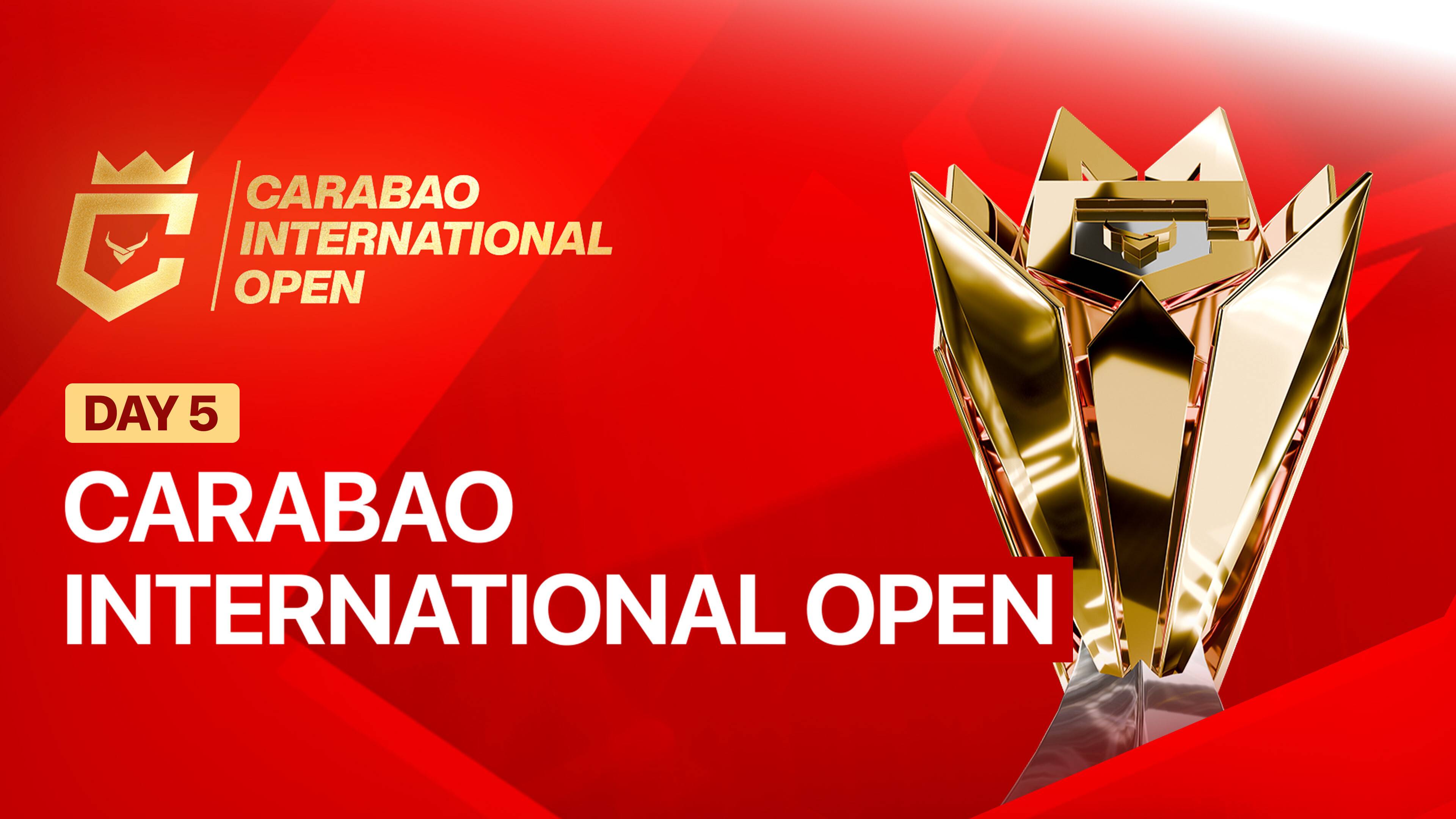 Carabao International Open 2026 - Day 5 (TV Table)
