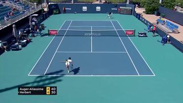 Match Highlights | Felix Auger-Aliassime 2 vs 0 Pierre-Hugues Herbert | Miami Open 2021
