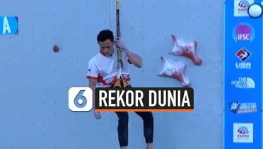 Atlet Panjat Tebing Indonesia Pecahkan Rekor Dunia