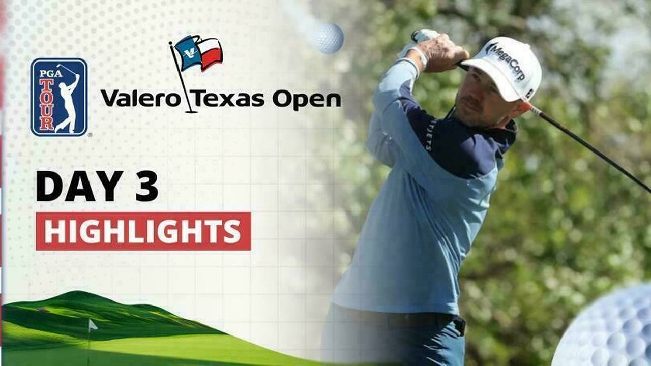 Valero Texas Open Round 3 Highlights Pga Tour 2025 Vidio