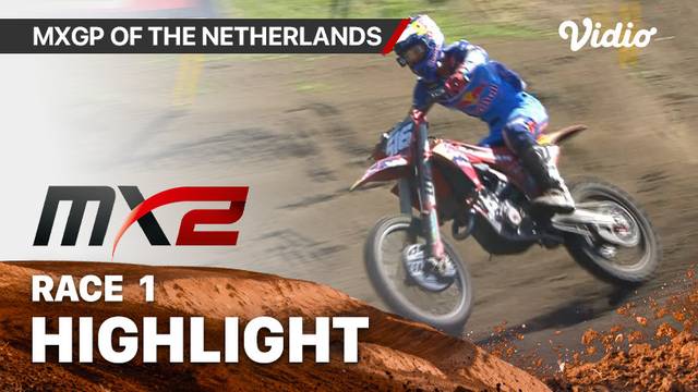 Highlights | Round 16 Netherlands: MX2 | Race 1 | MXGP 2023