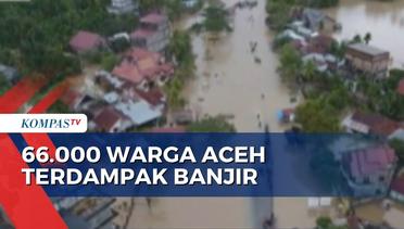 6 Kecamatan di Pidie Aceh Terendam Banjir, 20 Ribu Jiwa Mengungsi di Masjid Desa