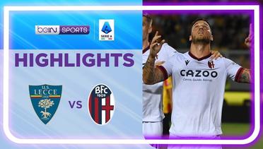 Match Highlights | Lecce vs Bologna | Serie A 2022/2023