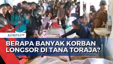 Momen Tangis Histeris Keluarga Korban Tanah Longsor di Tana Toraja Sulsel