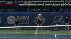 Match Highlight | Garbine Muguruza 2 vs 1 Aryna Sabalenka | WTA Dubai Tennis Championship 2021