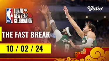 The Fast Break | Cuplikan Pertandingan - 10 Februari 2024 | NBA Regular Season 2023/24