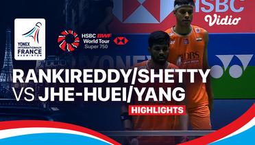 Men's Doubles Final: Satwiksairaj Rankireddy/Chirag Shetty (IND) vs Lee Jhe-Huei/Yang Po-Hsuan (TPE) - Highlights | BWF Yonex French Open 2024