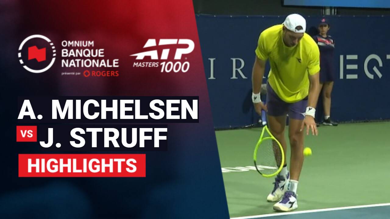 Alex Michelsen vs Jan-Lennard Struff - Round 1 (Court 9) | ATP 1000: National Bank Open presented by Rogers 2026