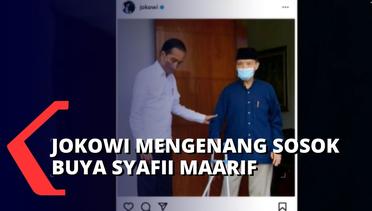 Jokowi Sempat Menjenguk Buya Syafii 2 Bulan Lalu: Saat Itu Beliau Sudah Sehat dan Bugar