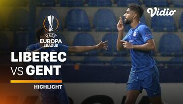 Highlight - Liberec vs Gent | UEFA Europa League 2020/2021