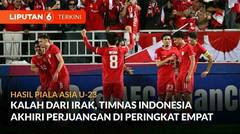 Kalah dari Irak, Timnas U-23 Indonesia Akhiri Perjuangan di Peringkat Empat | Liputan 6