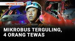 Kecelakaan Maut di Sumedang, 4 Orang Tewas & Penumpang Terjepit | Liputan 6