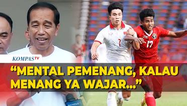 Jokowi Apresiasi Timnas U-22 Indonesia Masuk Final di SEA Games: Mental Pemenang!