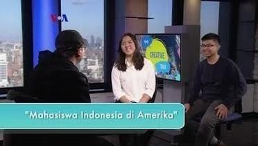 VOA CreativeTalk- Mahasiswa Indonesia di AS, Audrey dan Alvin