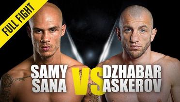 Samy Sana vs. Dzhabar Askerov | ONE Full Fight | August 2019