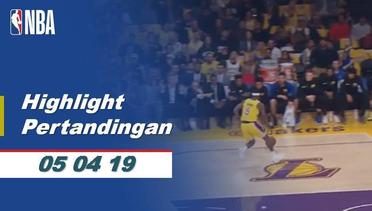 NBA I Kompilasi Highlight Pertandingan 5 April 2019