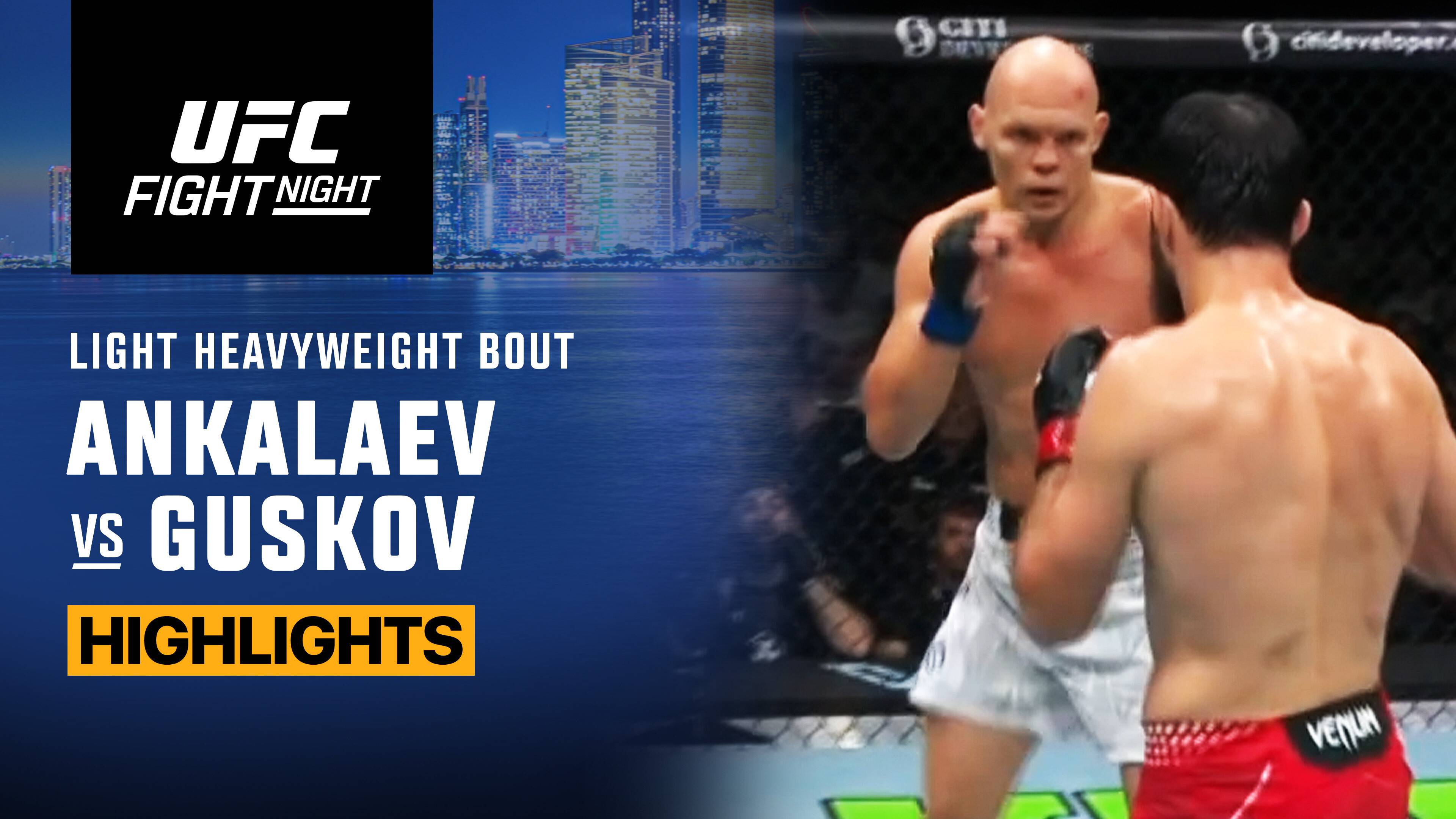 Magomed Ankalaev vs Bogdan Guskov - Light Heavyweight | UFC Fight Night