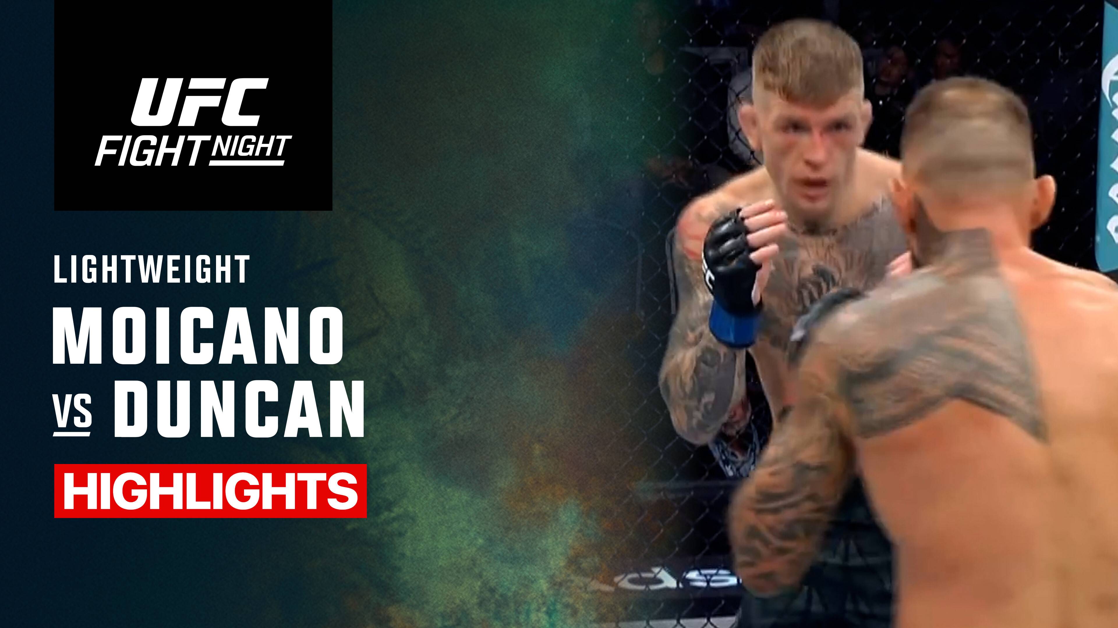 Renato Moicano vs Chris Duncan - Lightweight | UFC Fight Night