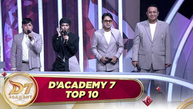 D'Academy 7 - Top 10 Group 2 Result