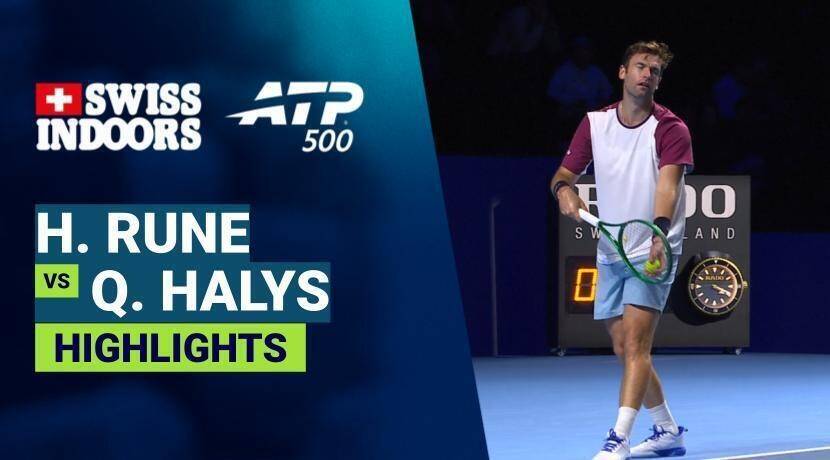 Holger Rune vs Quentin Halys - Round 1 | ATP 500: Swiss Indoors Basel 2026
