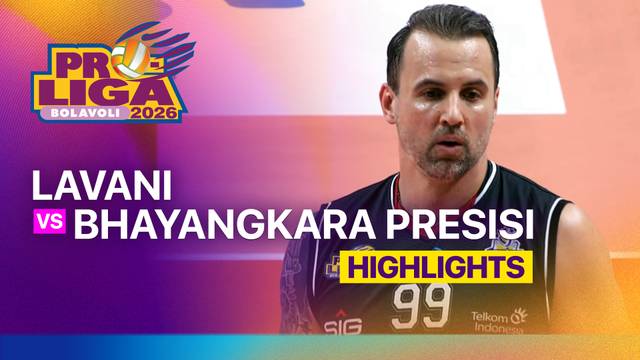 Final Four Putra: Jakarta Lavani Livin Transmedia vs Jakarta Bhayangkara Presisi - Highlight | Proliga 2026