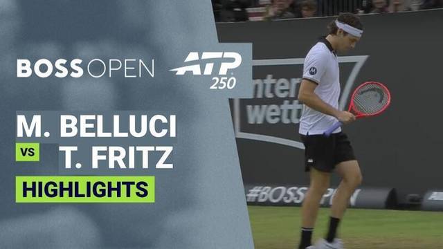 Mattia Belluci vs Taylor Fritz - Highlight | ATP 250: BOSS Open 2026