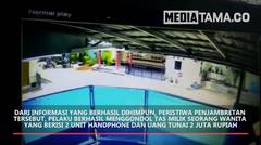 Detik detik Aksi Penjambretan Terekam CCTV