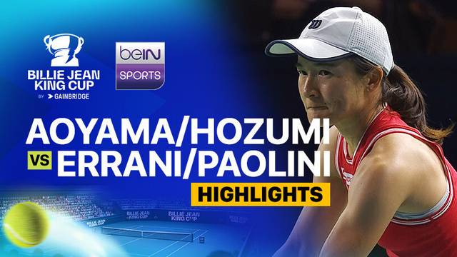 Aoyama/Hozumi (Japan) vs Errani/Paolini (Italy) - Highlights | Billie Jean King Cup 2024