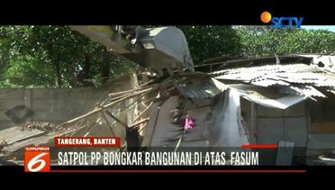 Adu Mulut dan Isak Tangis Warnai Pembongkaran Bangunan di Tangerang - Liputan6 Petang